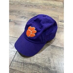 Clemson Tigers Embroidered Logo Baseball Cap Dad‎ Hat - Purple - OS